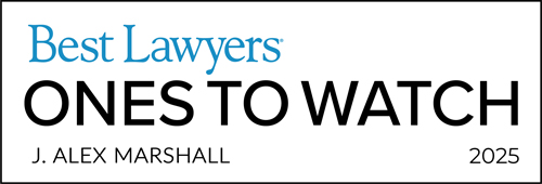 Alex Marshall Selected to 2025 Best Lawyers in America's Ones to Watch