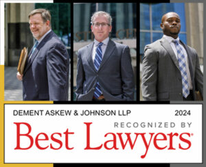 Rusty DeMent, Jim Johnson, and Alex Marshall selected to Best Lawyers in America 2024