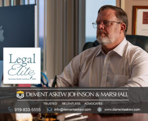 Russell W. DeMent III Selected to 2025 Legal Elite by Business North Carolina Magazine | DeMent Askew Johnson & Marshall | NC Criminal Defense Lawyer