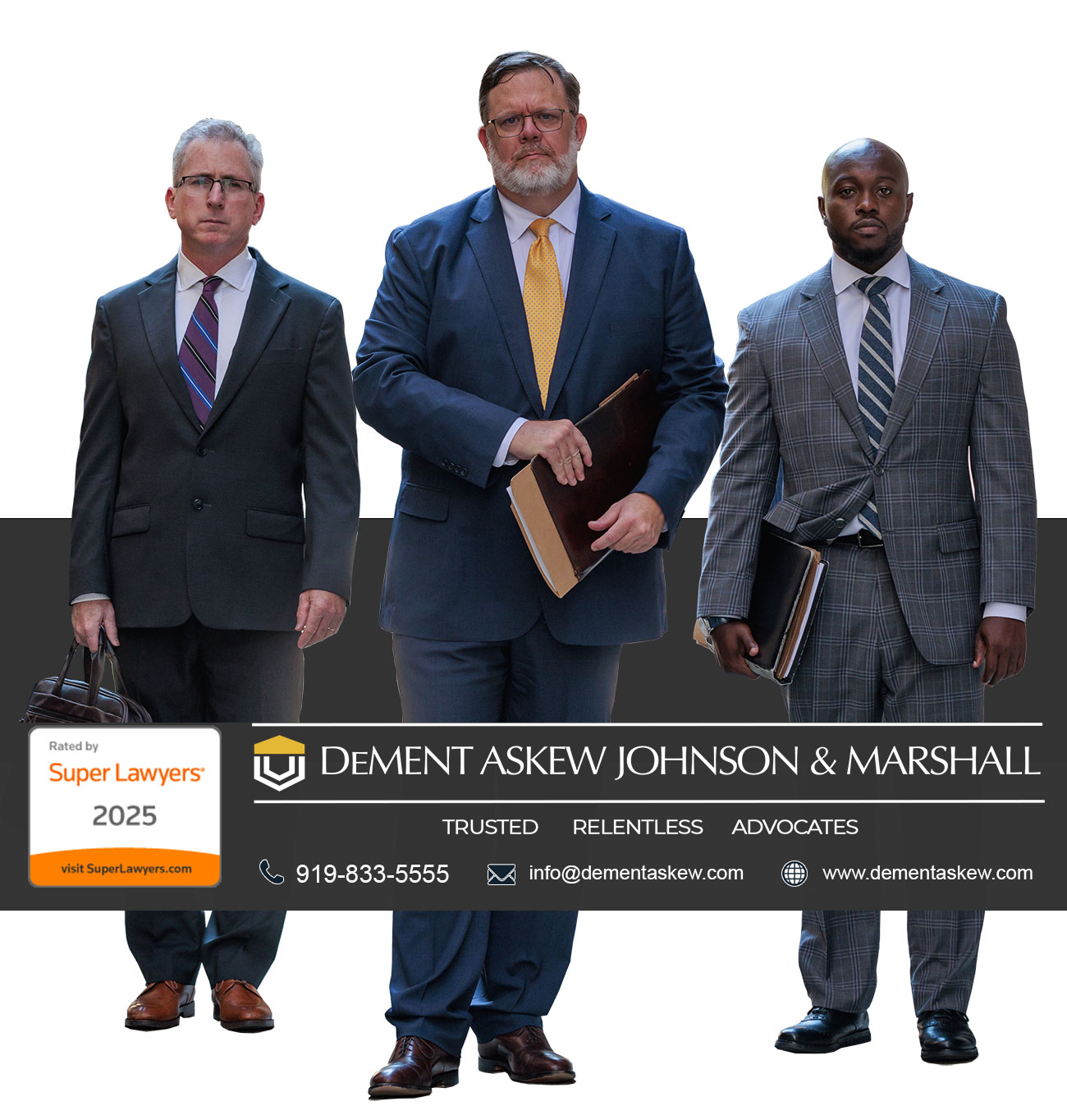 Rusty DeMent, Jim Johnson, and Alex Marshall Selected to Super Lawyers and Super Lawyers Rising Stars in 2025 | DeMent Askew Johnson & Marshall